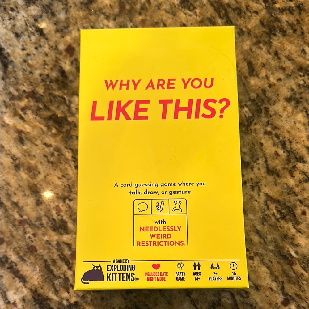 Exploding Kittens "Why are You Like This?" Card Game